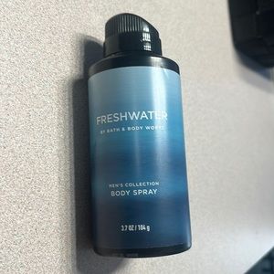 Mens bath and body works freshwater body spray